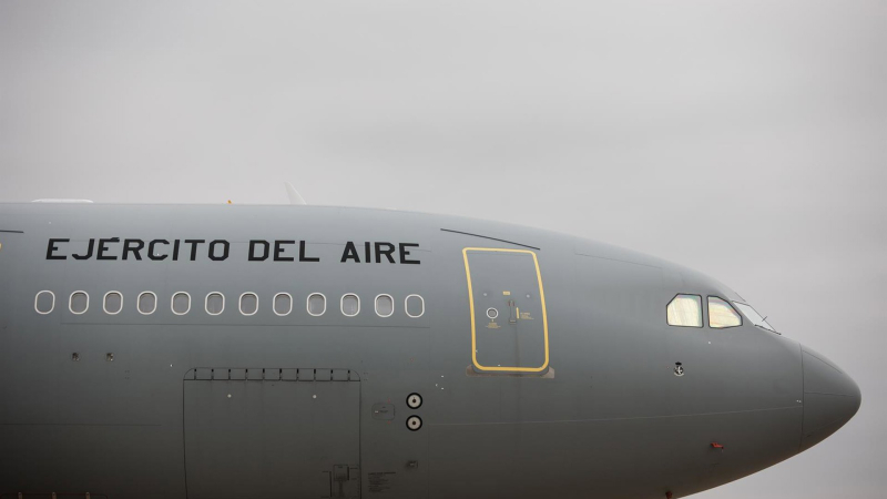 Un Airbus A330 del Ejército del Aire