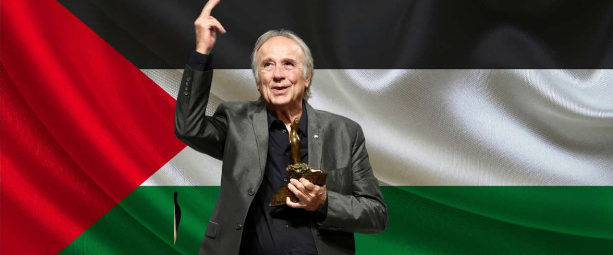 Serrat pide "contundentes respuestas" a las "atrocidades brutales" al pueblo palestino
