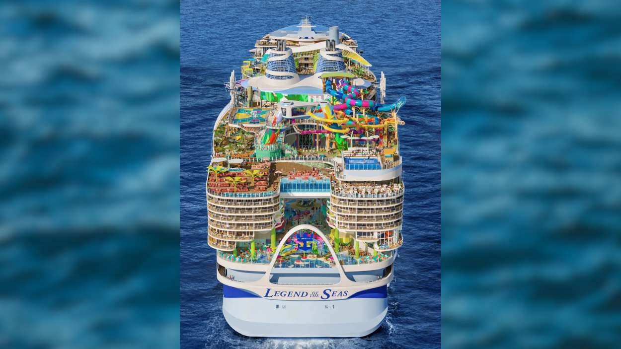 El mayor crucero del mundo sorprende con sus dimensiones mide casi 370 metros y tendrá 23 restaurantes
