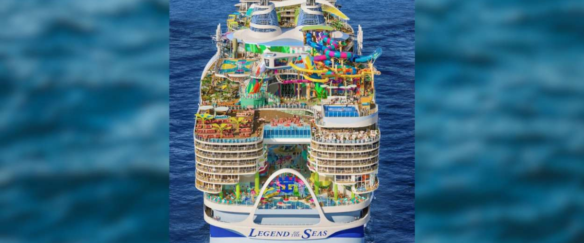 El mayor crucero del mundo sorprende con sus dimensiones: mide casi 370 metros y tendrá 23 restaurantes