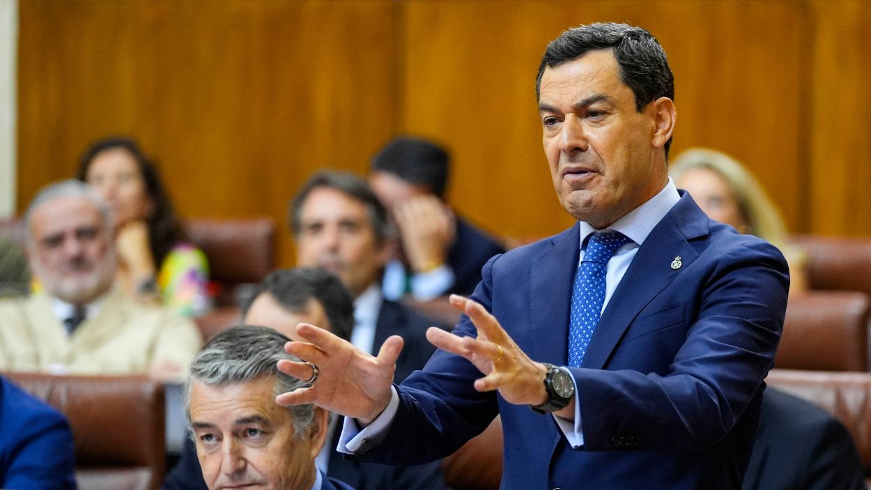 Presidente de la Junta de Andalucía, Moreno Bonilla / Parlamento de Andalucía