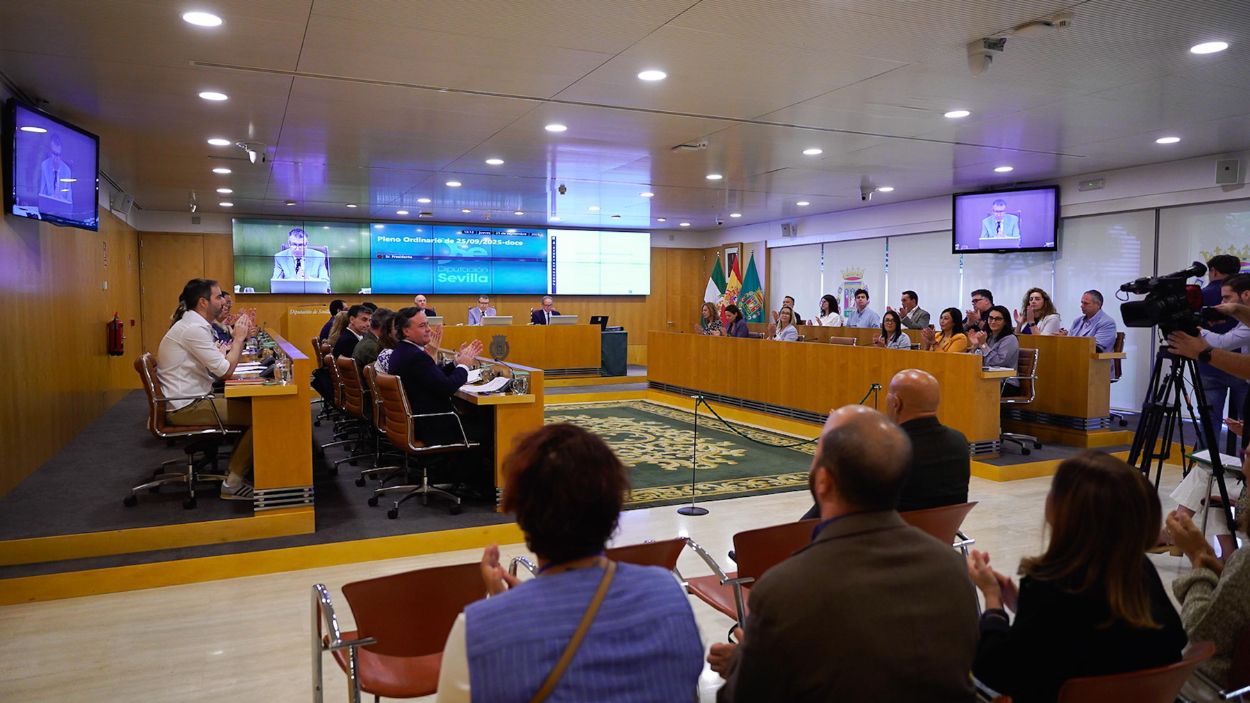 Pleno de la Diputación de Sevilla