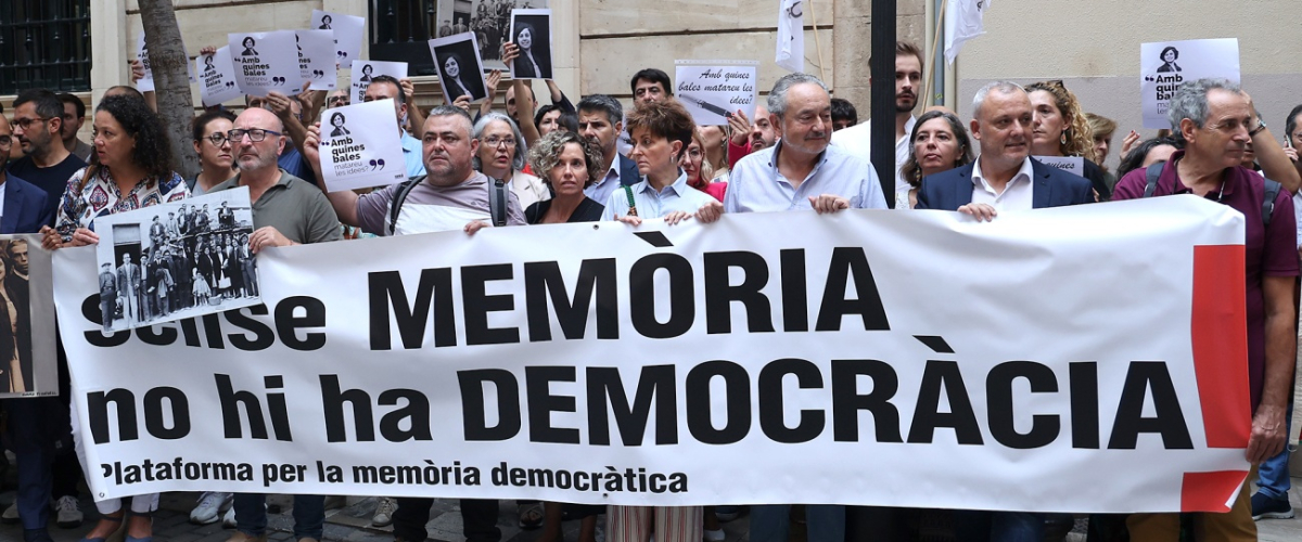 Memòria de Mallorca y PSIB-PSOE recurren a Bruselas para impedir que PP y Vox de deroguen la ley balear de memoria democrática