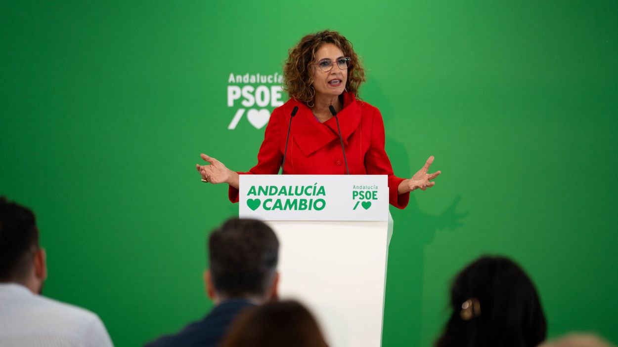 Secretaria general del PSOE-A, María Jesús Montero