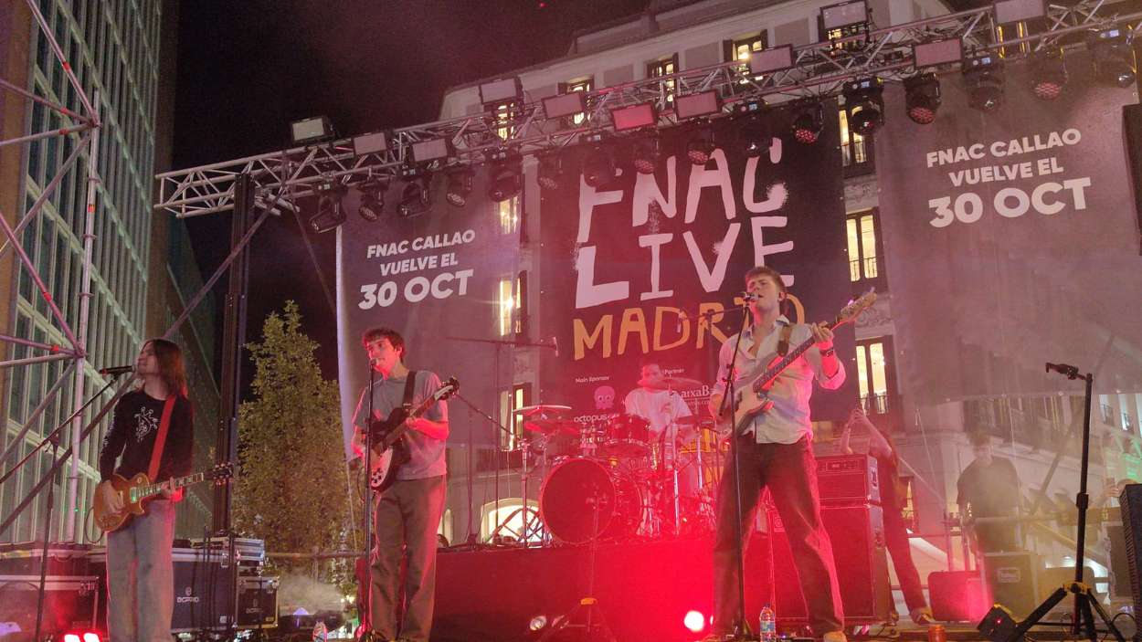 Karavana actuando en el Fnac Live Madrid