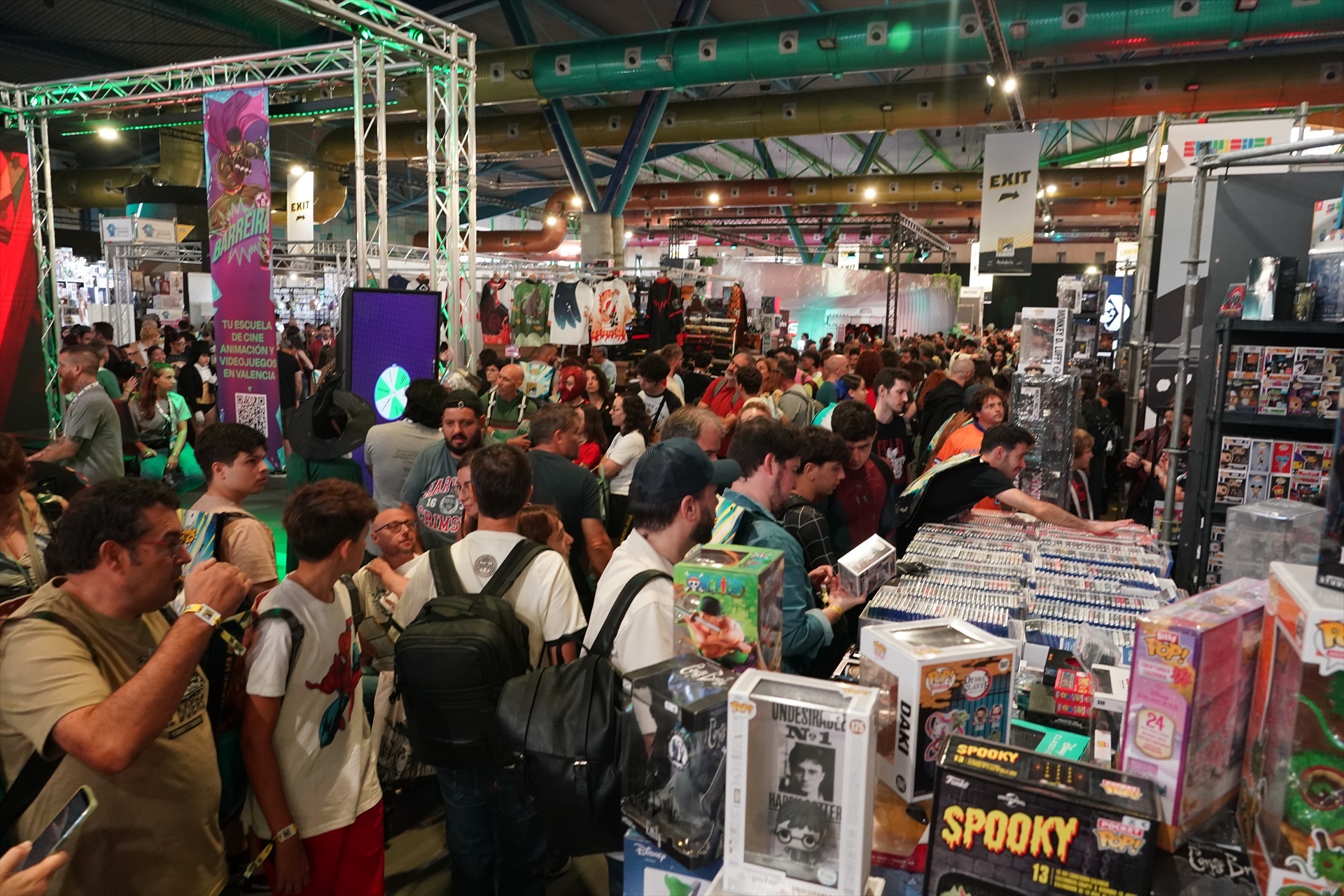 Aglomeraciones en la Comic-Con de Málaga / EP