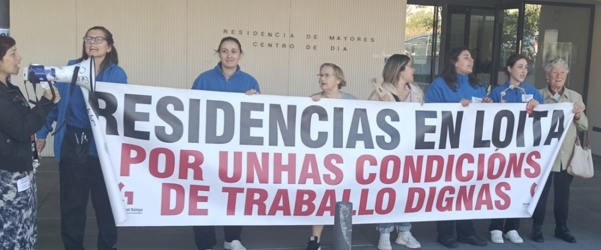 SOS del personal de las residencias de mayores de Galicia: exigen sueldos y condiciones laborales dignas