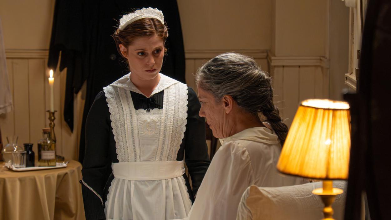 Escena de los capítulos de la próxima semana de 'La promesa' (RTVE)