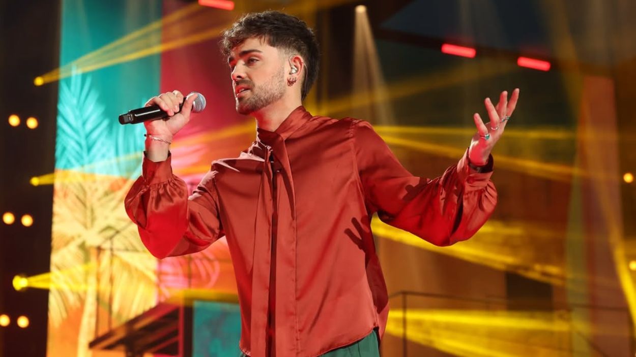 Iván Rojo, concursante de Operación Triunfo. @operaciontriunfo.