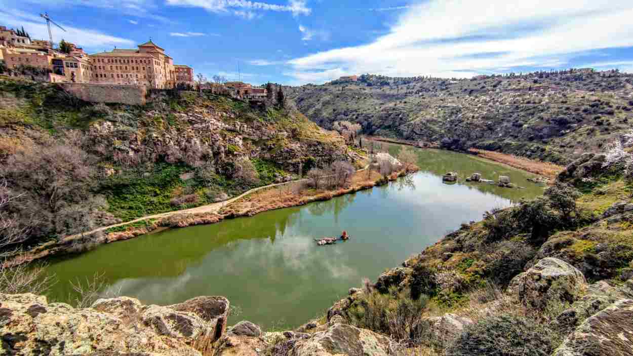 Río Tajo a su paso por Toledo. EP.