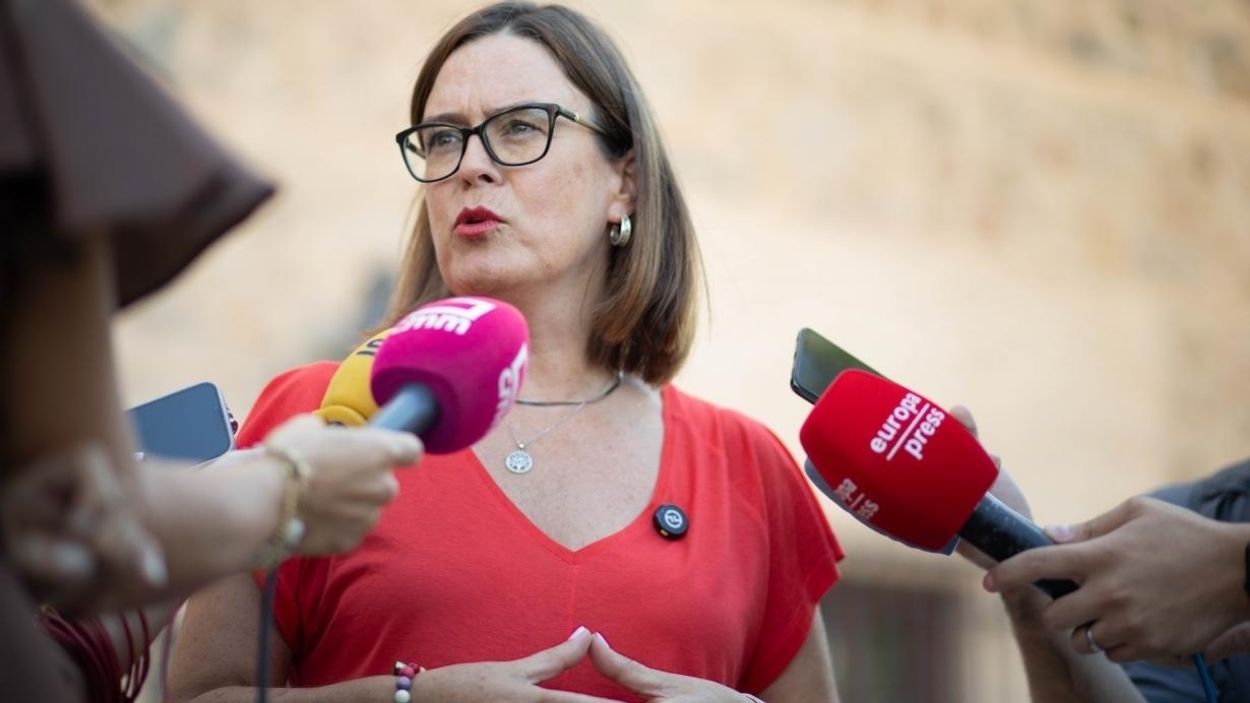 Esther Padilla, consejera portavoz del Gobierno de Castilla-La Mancha. Archivo EP.