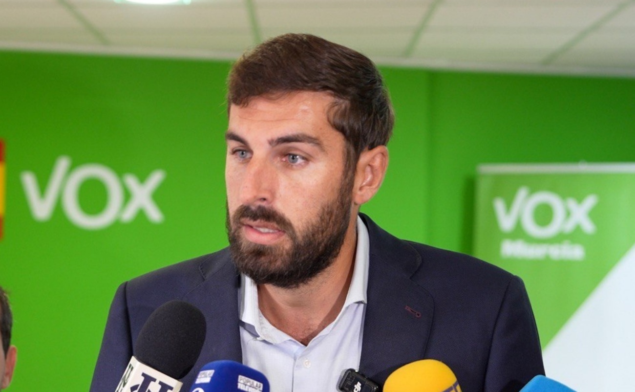 El presidente de Vox en Murcia, José Ángel Antelo. (Foto: Vox)