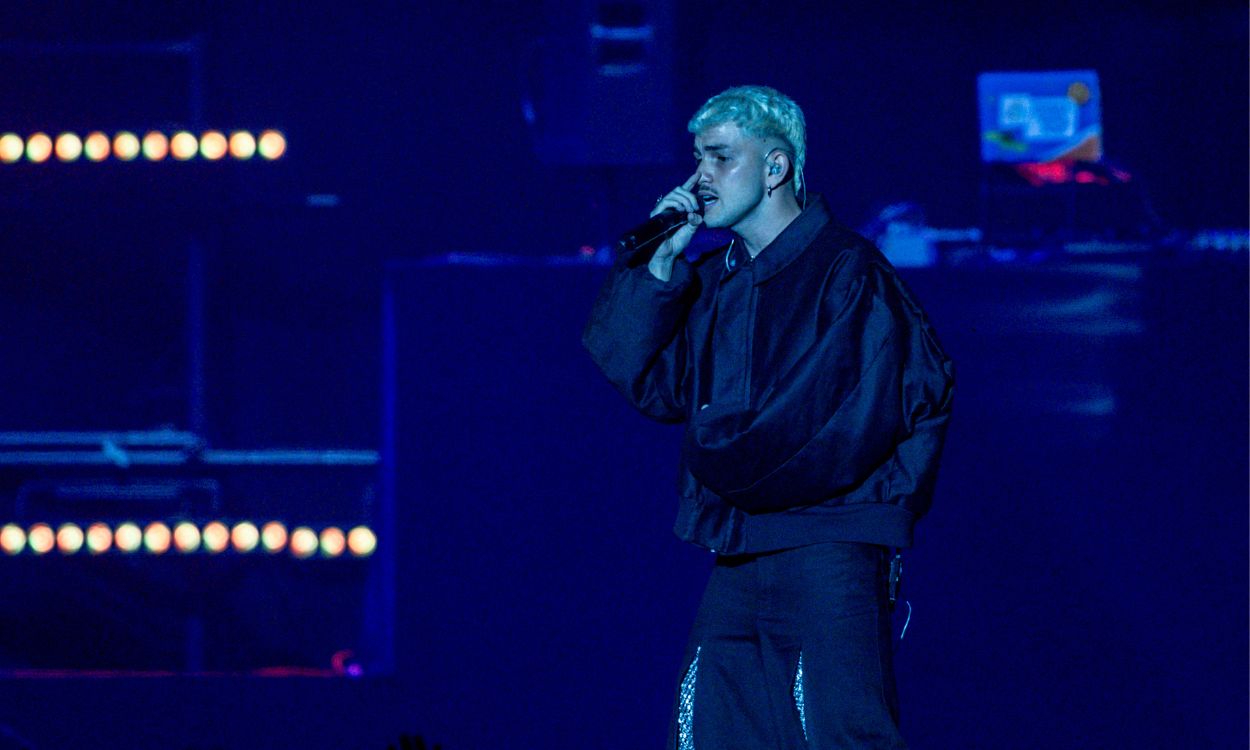 Marc Seguí actúa en LOS40 Primavera Pop 2025, en el Movistar Arena. EP