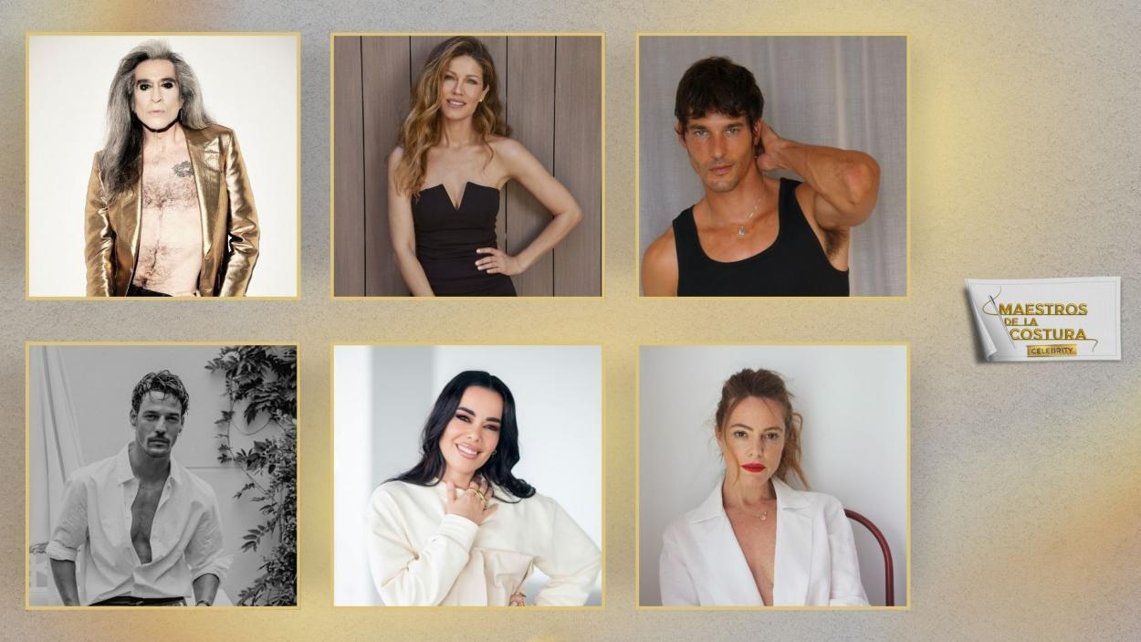 Primeros concursantes confirmados de 'Maestros de la Costura celebrity 2' (RTVE)