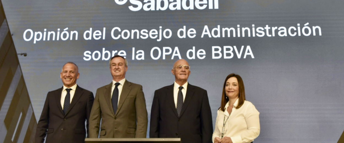 La dirección del Banco Sabadell rechazará la última oferta del BBVA