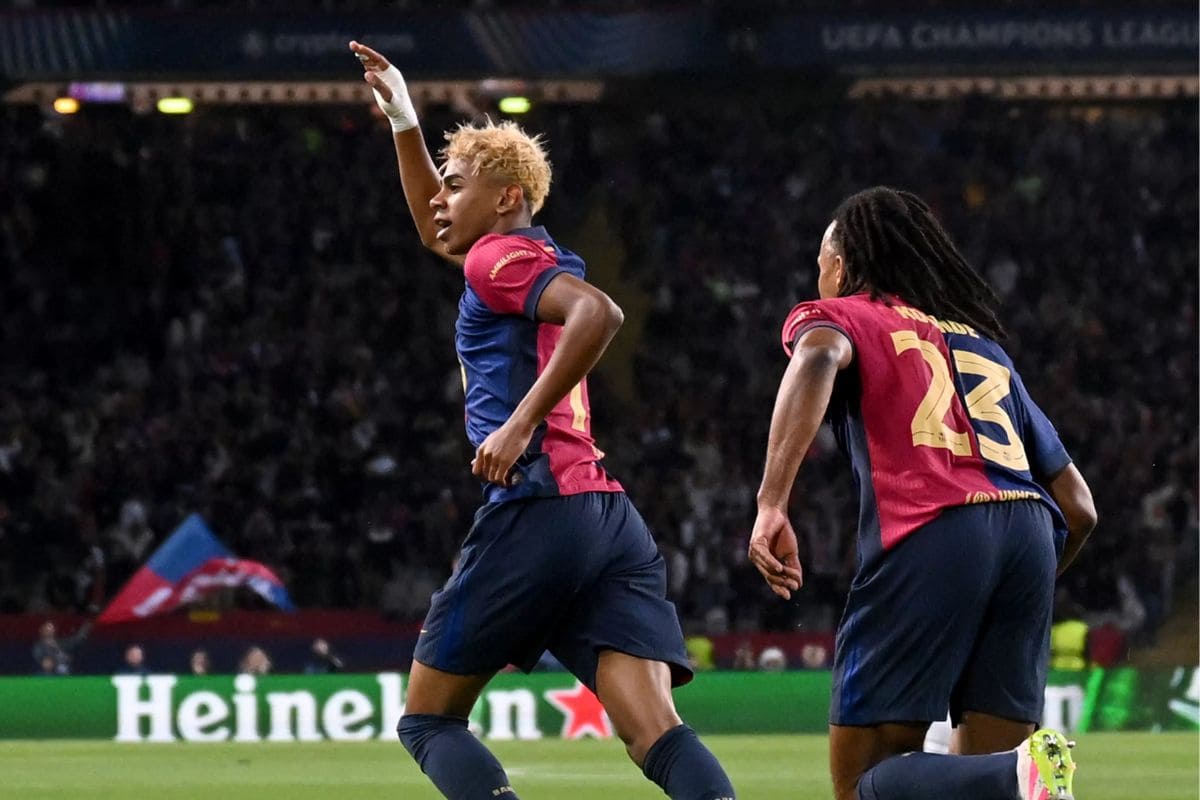 Lamine Yamal, jugador del FC Barcelona. Movistar Plus+
