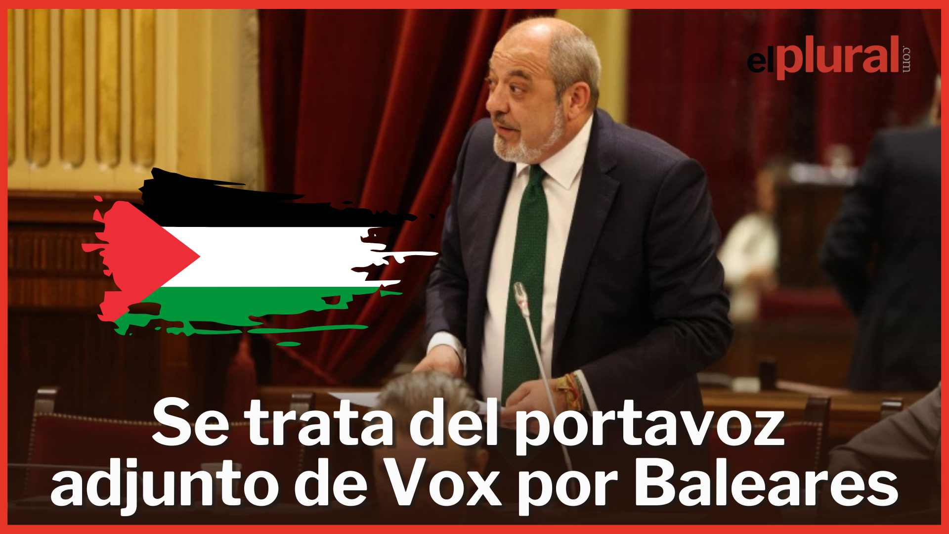 Un diputado de Vox boicotea un minuto de silencio por Gaza con golpes a la mesa