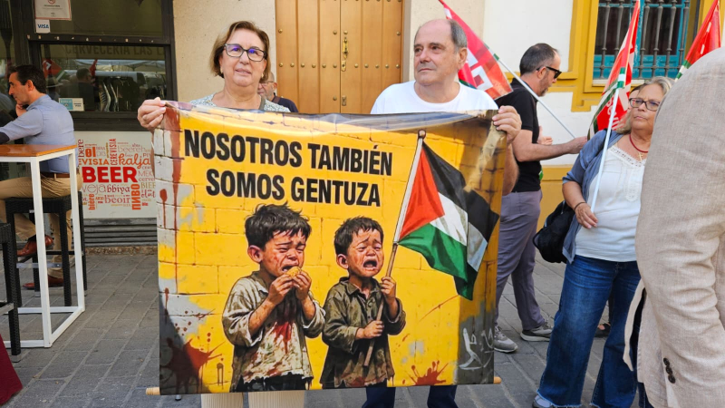 Movilización pensionistas dependencia andalucia palestina