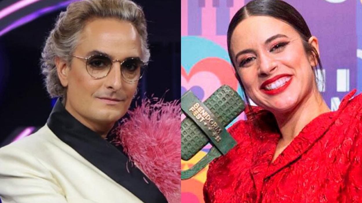 Josie y Blanca Paloma, concursantes de 'Maestros de la costura Celebrity 2' (ATRESMEDIA / RTVE)