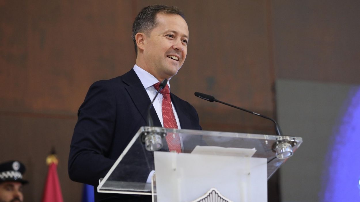 Carlos Velázquez, alcalde de Toledo. Ayto de Toledo.