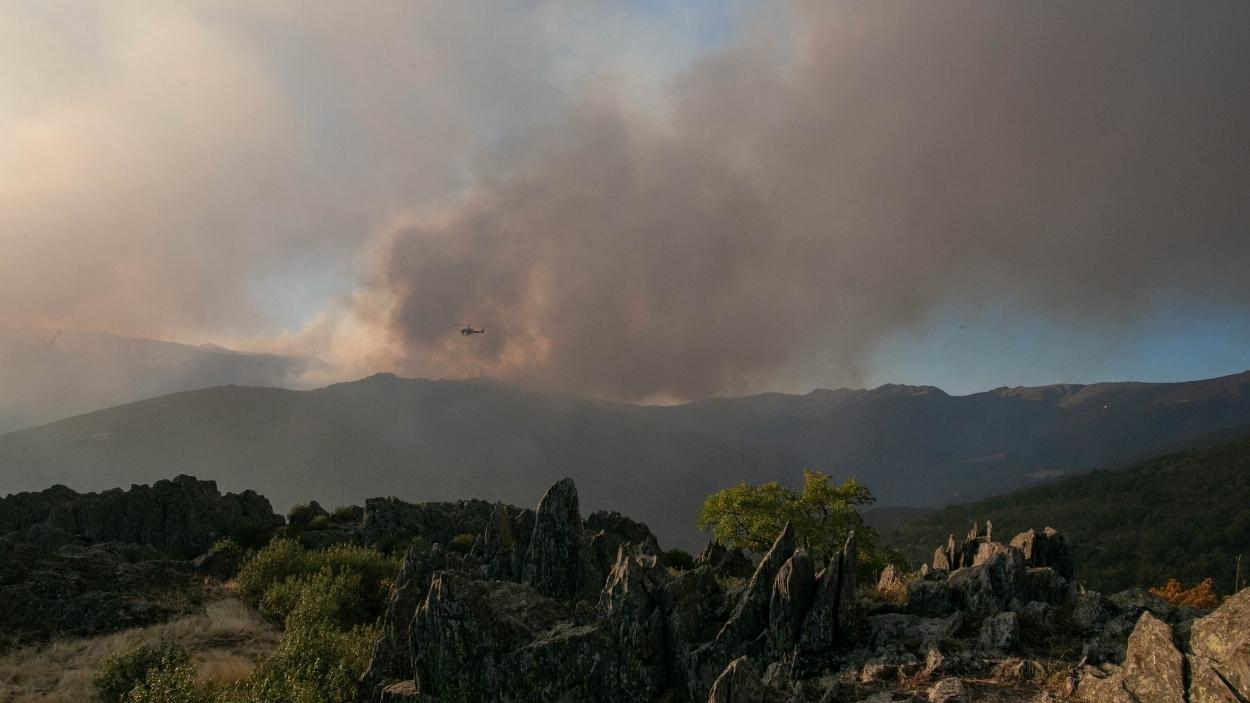 Incendio Peñalba de la Sierra. Archivo EP.