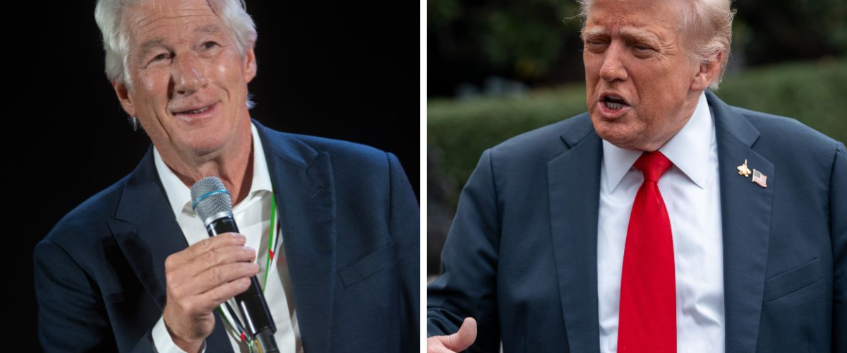 Richard Gere tilda a Trump de "presencia oscura" y dice que Netanyahu "tiene que irse"