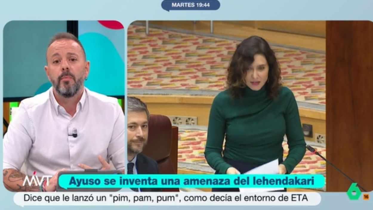 Antonio Maestre en 'Más Vale Tarde'. Atresmedia