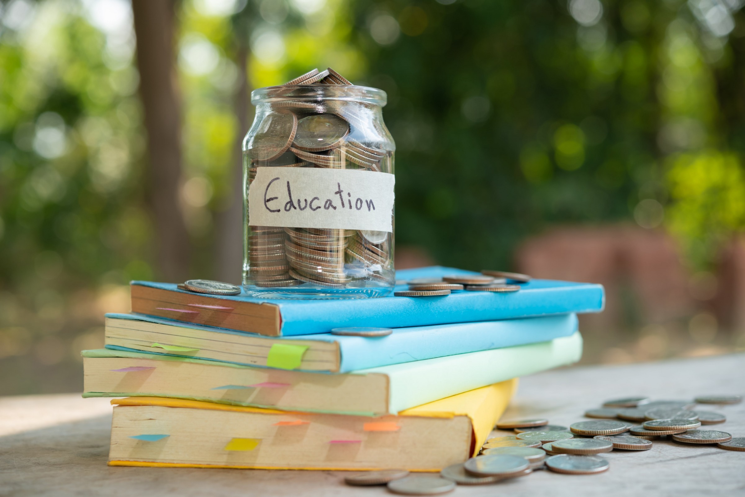 Monedas y educación