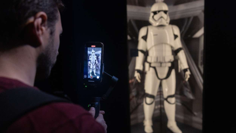 Una pieza de Star Wars en Disney The Exhibition: 100 años de magia. EP