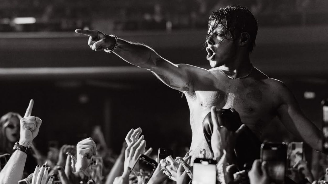 Yungblud en concierto en Los Ángeles. @yungblud.