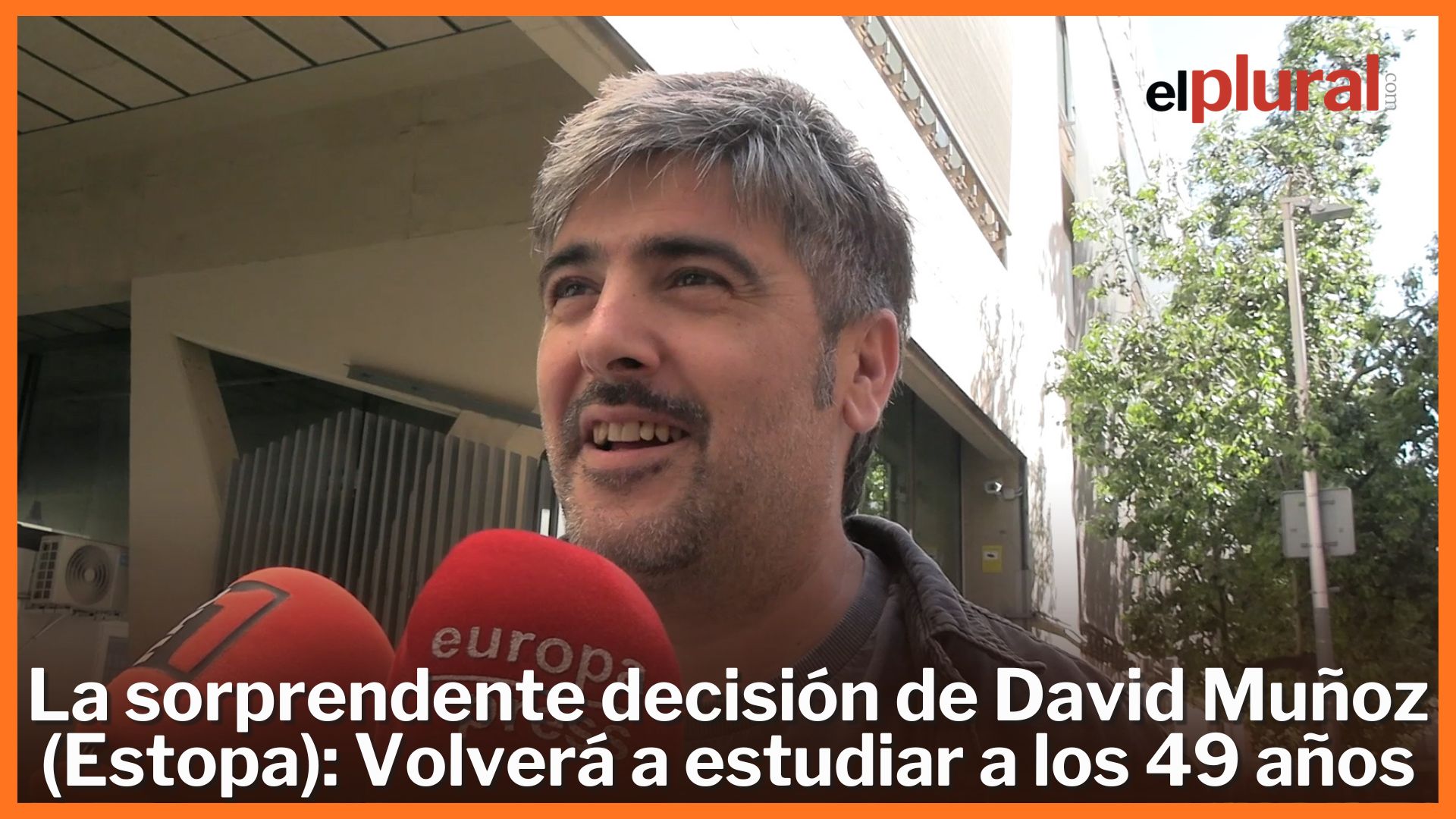 La sorprendente decisión de David Muñoz (Estopa): Volverá a estudiar a los 49 años