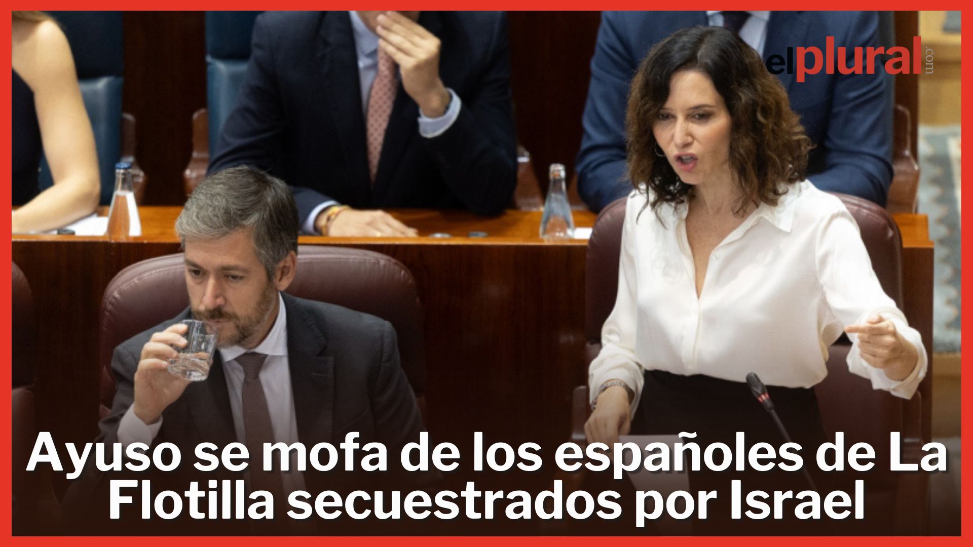 Ayuso se mofa de las decenas de españoles de La Flotilla secuestrados por Israel: "Asamblea de facultad flotante"