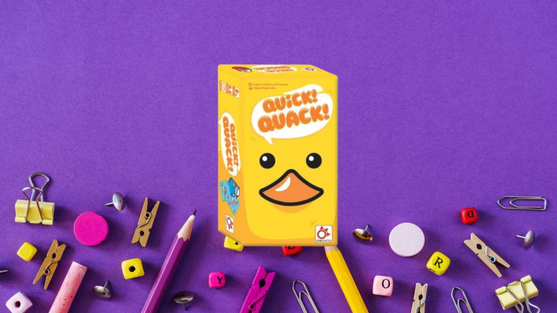 El juego de mesa Quick! Quack!