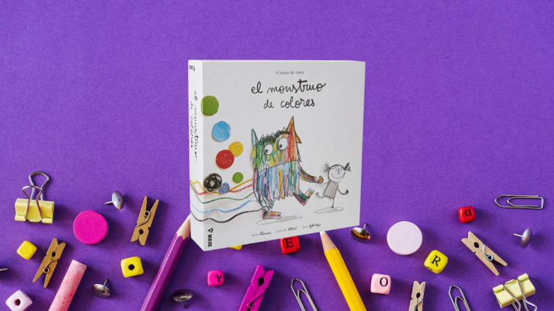 El monstruo de colores, juego de mesa de Devir