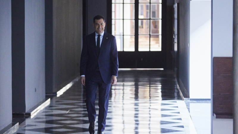EuropaPress 4929014 presidente junta andalucia juanma moreno antes reunion consejo asesor