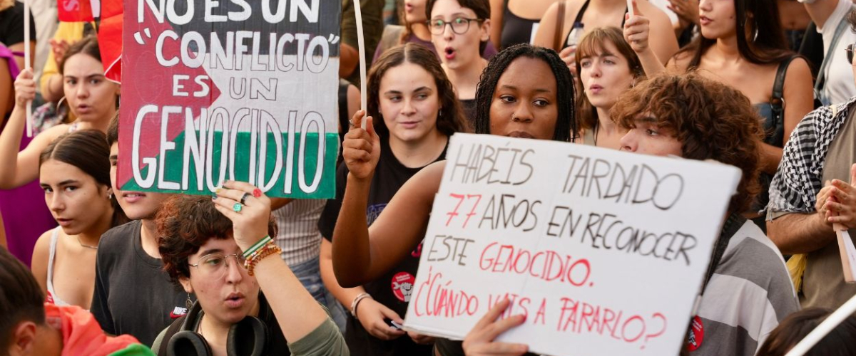 'Todos a una' por Gaza: España sale a la calle en apoyo a la Flotilla con manifestaciones masivas desde Madrid a Barcelona