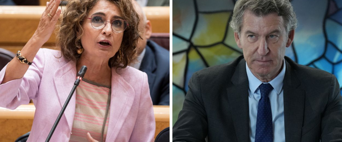 María Jesús Montero retrata con dos preguntas a Feijóo tras menoscabar el peso de la democracia