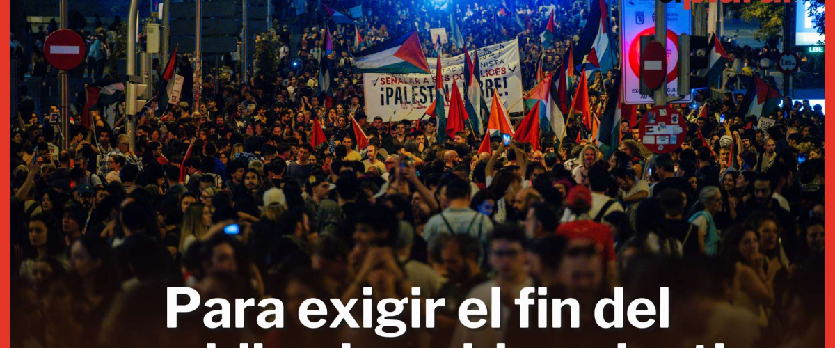 Europa sale a la calle en apoyo a la Flotilla con manifestaciones masivas desde Madrid a Barcelona