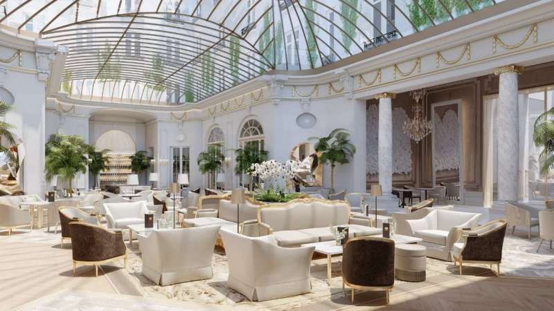 Salón del Hotel Ritz de Madrid