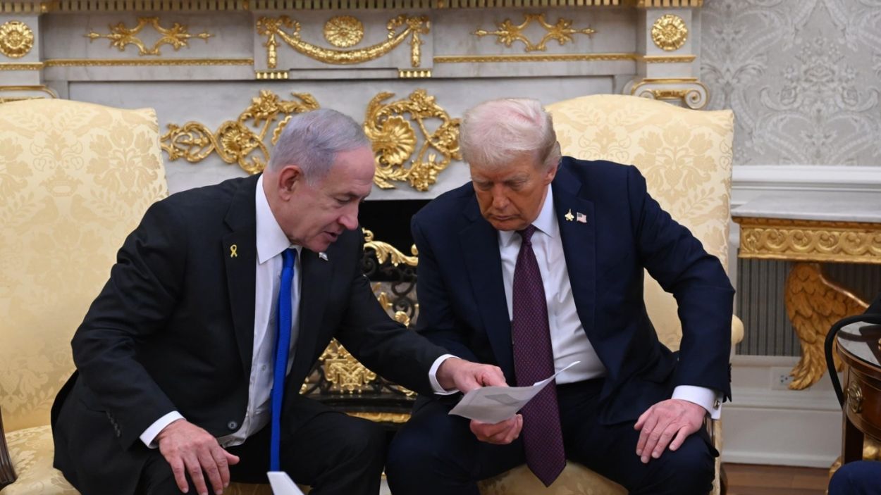 Benjamin Netanyahu y Donald Trump. EP.
