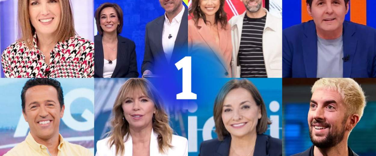 Semana fantástica para La 1 de TVE: media superior al 12% y pleno de días con sus programas diarios por encima del 10%