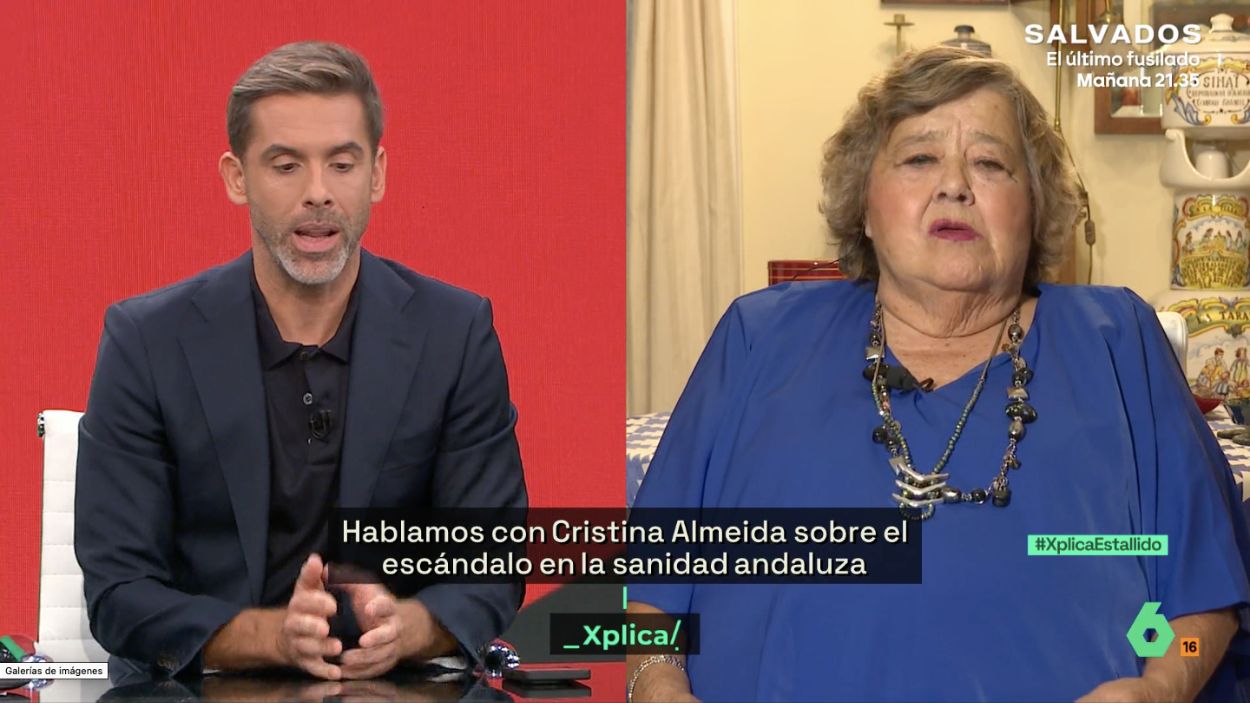 La abogada Cristina Almeida. laSexta.