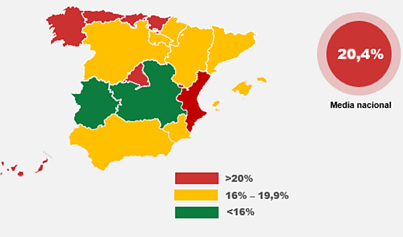 Muertes por atropello en España. (Imagen: Fundación Línea Directa)