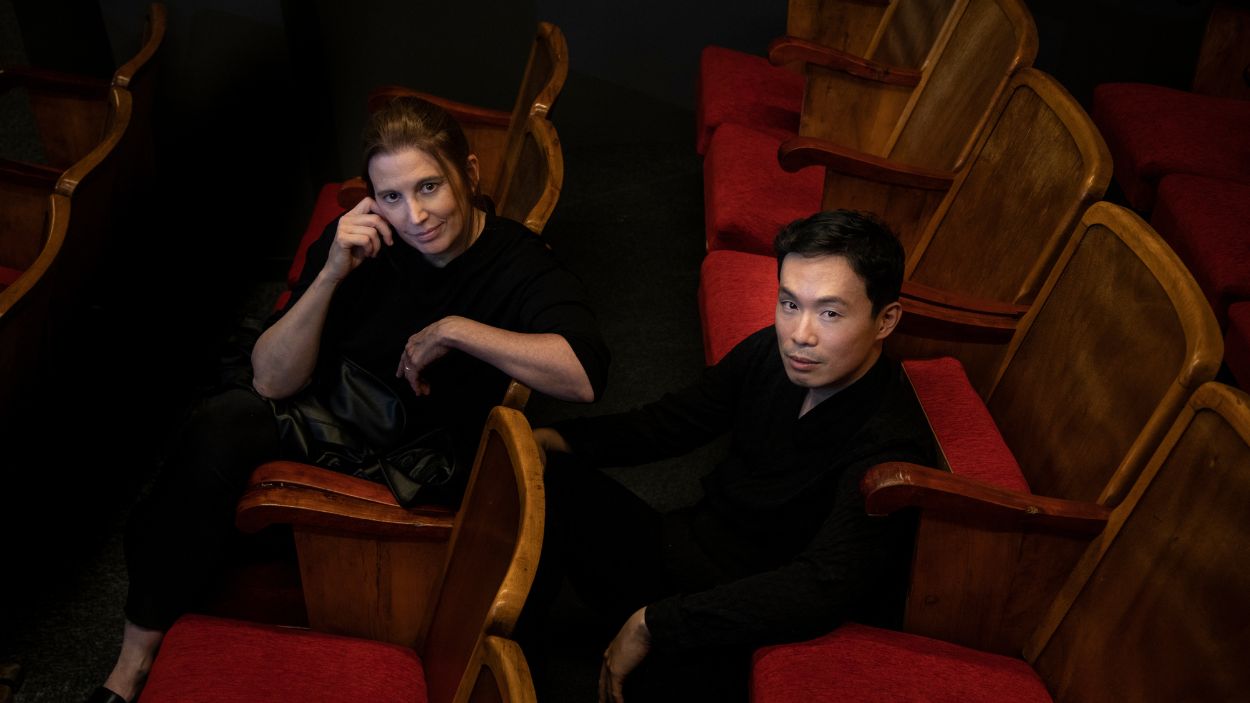 Andrea Stefanoni y Aaron Lee Cheon, creadores del teatro Espacio Mistral. Foto: Espacio Mistral / Victoria Iglesias.