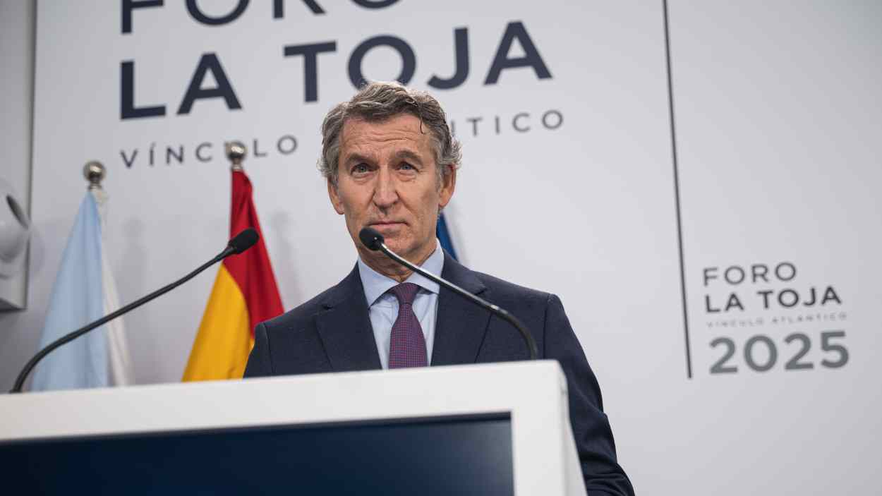 Alberto Núñez Feijóo, presidente del PP. EP