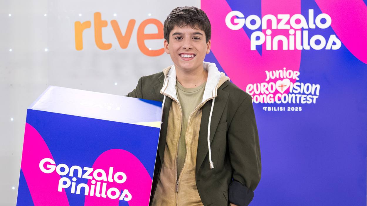 Gonzalo Pinillos, representante de España en Eurovisión Junior 2025 (RTVE)