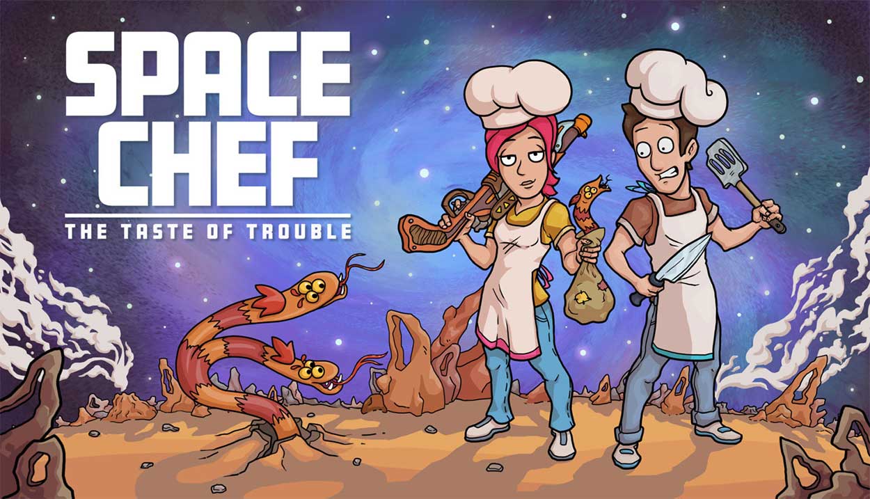 Arte del juego Space Chef