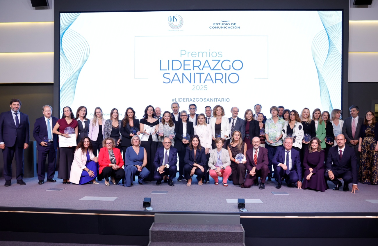 Gala de entrega de premios de la III edición de los premios de Liderazgo Sanitario del Observatorio de Salud y Estudio de Comunicación. (Foto: OdS)