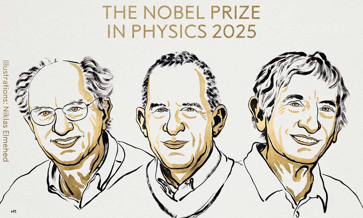 John Clarke, Michel H. Devoret y John M. Martinis ganan el Premio Nobel de Física 2025