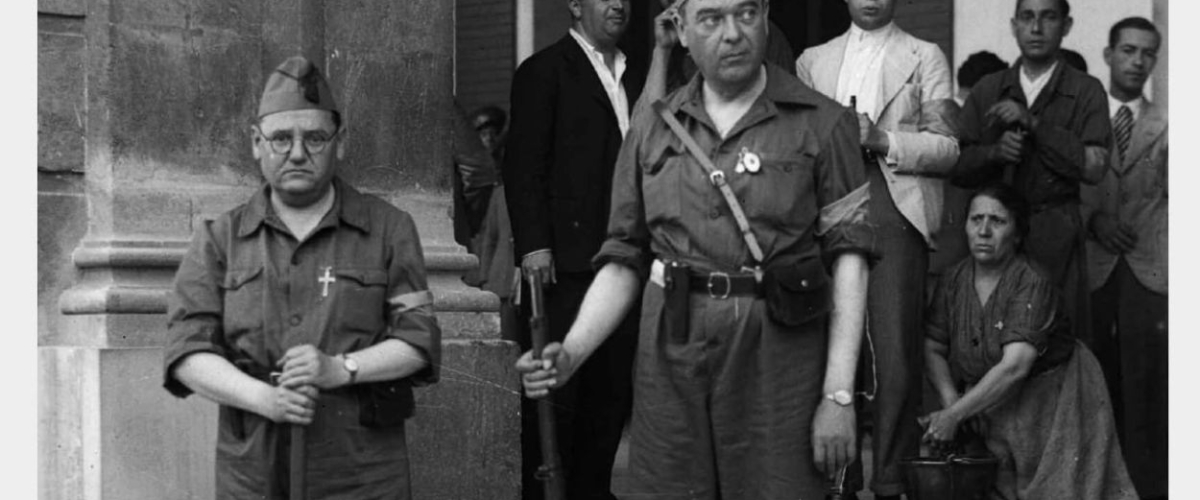 Denuncian que la exposición sobre Plaza Nueva del Ayuntamiento de Sevilla (PP) omite el golpe de Estado: "¿No pasó nada?"